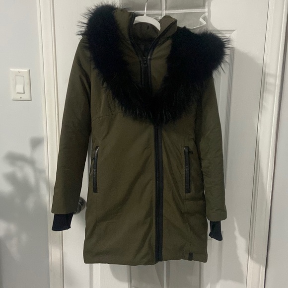 RUDSAK Jackets & Blazers - Rudsak Olive Green Small Winter Coat. Great condition.